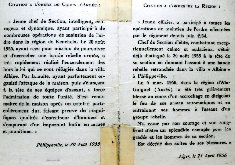 LALLEMAND Guy Citations
